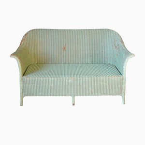 Vintage Green Lusty Sofa from Lloyd Loom