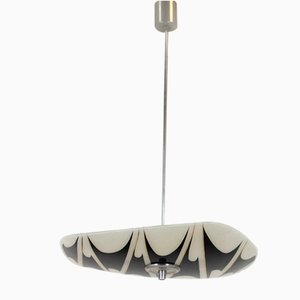 Mid-Century Patterned Ceiling Lamp from Napako