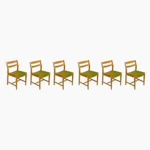 Chaises Ulvö en Chêne par Eric Wørtz pour Ikea, Suède, 1960s, Set de 6