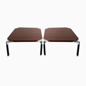 Italian Tables by Ico Parisi for MIM Rome, 1960s, Set of 2