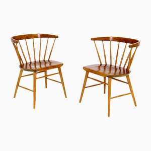 Swedish N°147 Florett Chairs from Wigells, 1950s, Set of 2