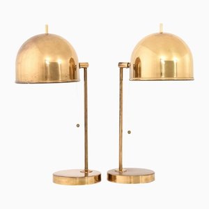 Model B-075 Table Lamps from Bergbom, Sweden, Set of 2