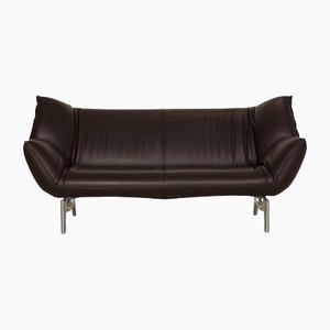 Brown Leather Tango 3-Seat Couch from Leolux