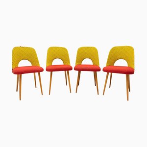 Mid-Century Dining Chairs by Radomír Hofman, 1960s, Set of 4