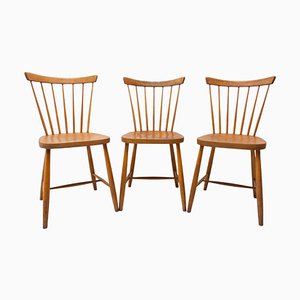 Mid-Century Dining Chairs by Antonin Suman for Tatra, 1960s, Set of 3