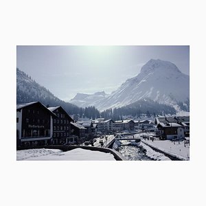 Slim Aarons, Main Street en Lech, siglo XX, fotografía en papel