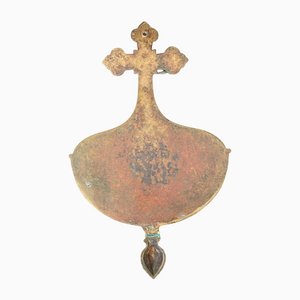 Holy Water Bowl in Brass