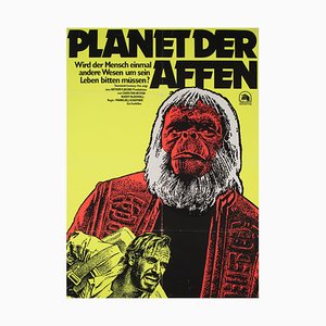 East German Planet of the Apes Film Poster, 1975