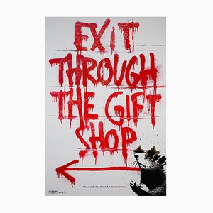 American Exit Through the Gift Shop Film Poster by Banksy, 2010