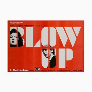 English Promotional Blow-Up Film Poster, 1967