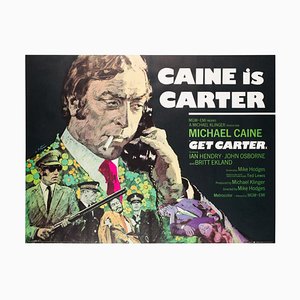 English Get Carter Film Poster by Arnaldo Putzu, 1971