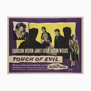 Póster de la película Touch of Evil, Reino Unido, 1958