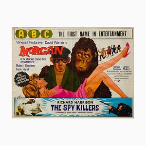 Morgan Quad Film Movie Poster, UK, 1966