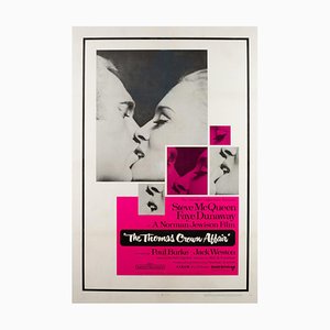 The Thomas Crown Affair Film Poster, 1968