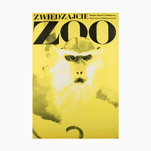 Poster dello zoo, Polonia, 1967