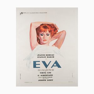 Eva Französisches Filmplakat, 1962