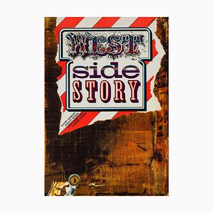 West Side Story Czech Film Poster, 1973