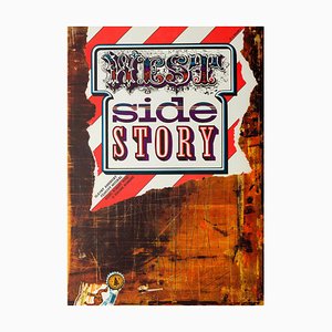 Affiche de Film West Side Story, République Tchèque, 1973