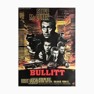Bullitt French Film Poster, 1968