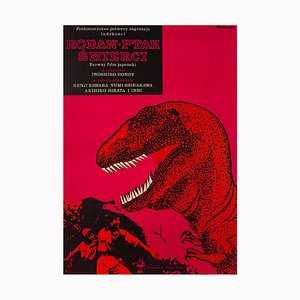 Rodan! The Flying Monster! Polish Film Poster, 1967