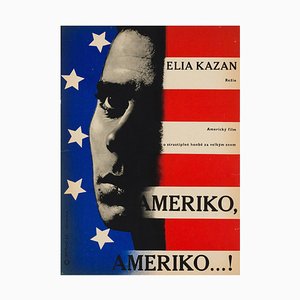 Poster del film America, Repubblica Ceca, 1965