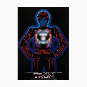 Affiche de Film Tron, Japon, 1982