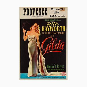 Gilda Belgium Film Poster, 1946