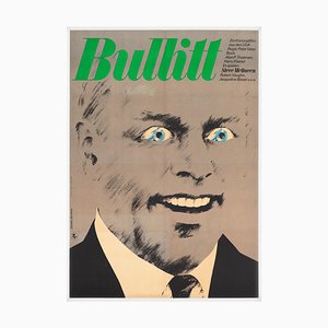 Póster de la película Bullitt, 1977