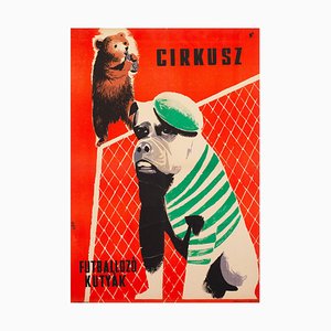 Poster del circo, Ungheria, 1961