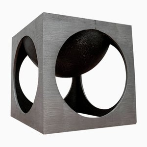Lorenzo Burchiellaro, Moderne italienische Mid-Century Würfelskulptur