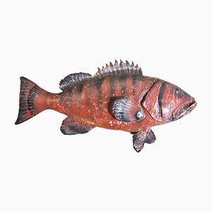 Animal marino de cerámica esmaltada