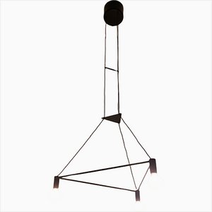 Minimalistic Design Dutch Pendant Lamp, 1980s