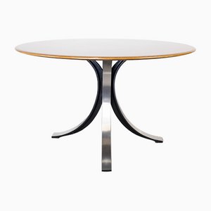 Runder Tisch von Osvaldo Borsani für Tecno