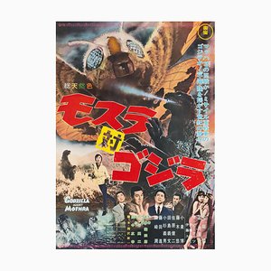 Mothra vs Godzilla Film Poster, 1964