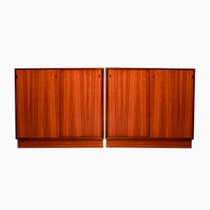 Rosewood Cabinets by Preben Fabricius & Jorgen Kastholm for Walter Knoll / Wilhelm Knoll, Set of 2