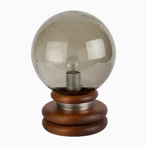 Lampe de Bureau Vintage en Bois