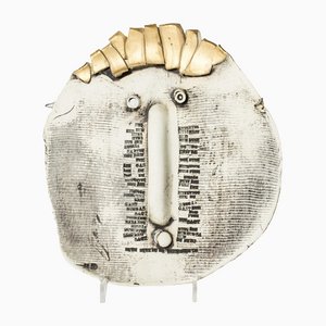 Steingut Maske von Bengt Berglund für Gustavsberg