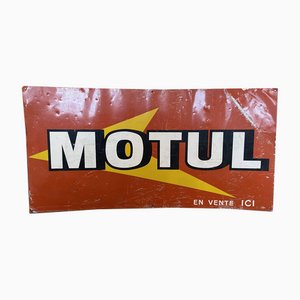 Motul Motor Oil Sign in Tin