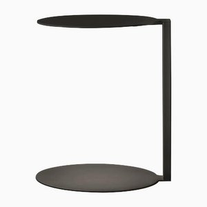 Lámpara de mesa Duca de metal gris cálido de Nicola Gallizia para Oluce