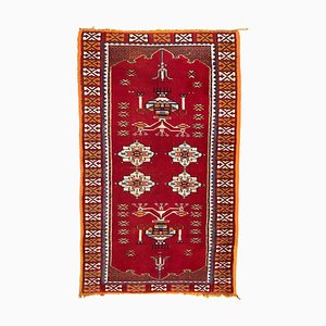 Vintage Moroccan Tribal Rug