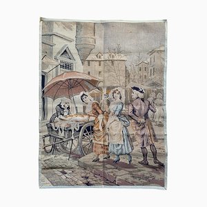 Vintage French Jaquar Tapestry