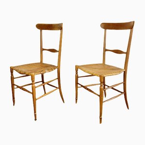 Chiavari Campanino Chairs by Gaetano Descalzi for Fratelli Levaggi, Set of 2