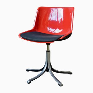 Italian Desk Chair by Osvaldo Borsani for Tecno