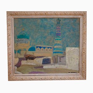Dmitrij Kosmin, Bukhara Evening, 1975, Öl auf Leinwand