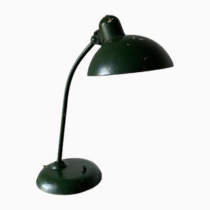 German Bauhaus 6556 Desk Lamp in Green from Kaiser, 1930s