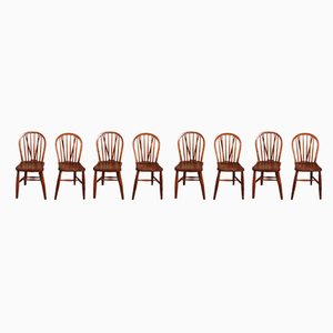 Windsor Chairs, England, 19th Century, Set of 8