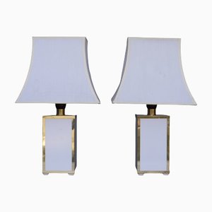 Belgian Table Lamps, 1980s, Set of 2