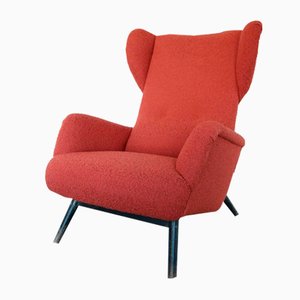 Italian Wingback Chair, 1960s