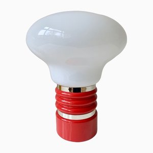 Lampada da tavolo Space Age a forma di lampadina di Enrico Tronconi per Tronconi Italy