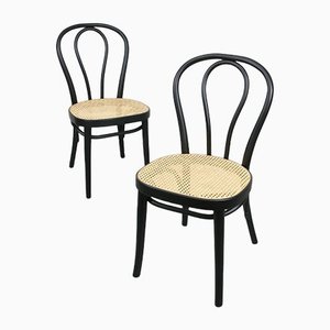 Vintage Nr. 218 Stühle aus Bugholz, 2er Set
